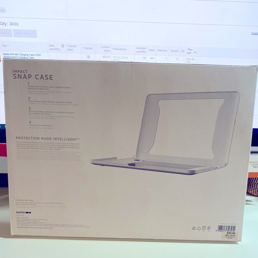 MacBook Pro Retina 13 in snap case